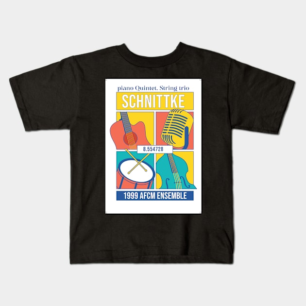 1999 AFCM Ensemble schnittke Kids T-Shirt by okefandi